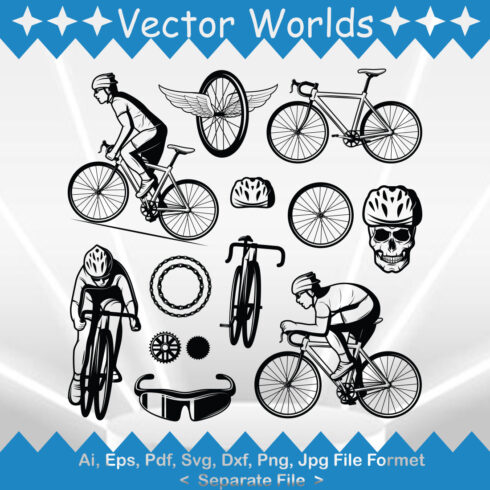 Cycle Element SVG Vector Design cover image.