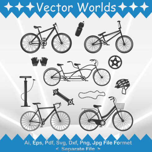 Cycle Element SVG Vector Design cover image.