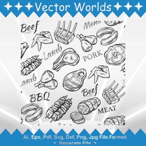 Barbecue Party SVG Vector Design - MasterBundles