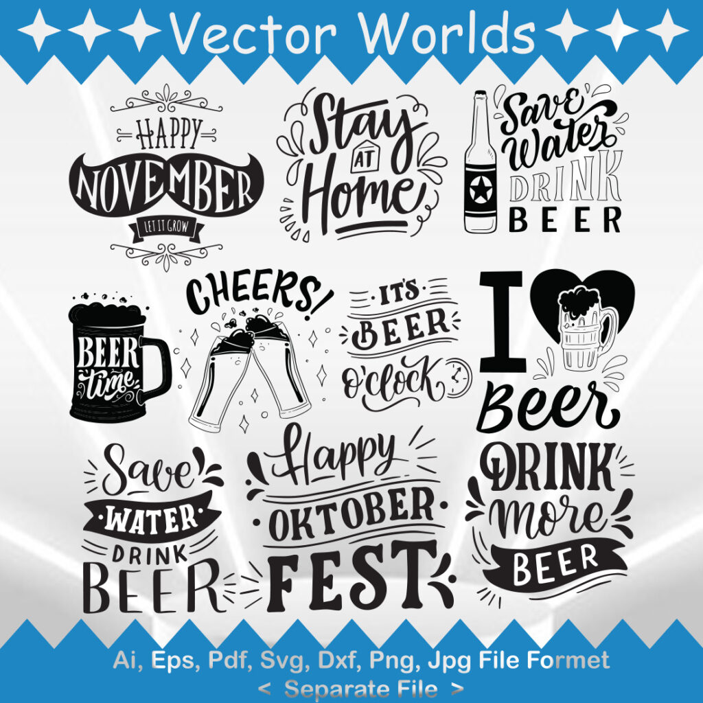 Happy Beer Day SVG Vector Design - MasterBundles