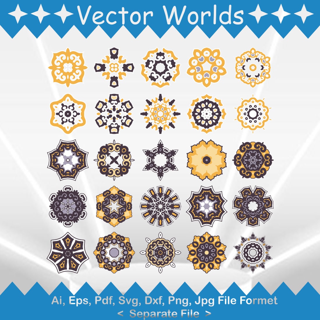 Persian Symbol SVG Vector Design preview image.