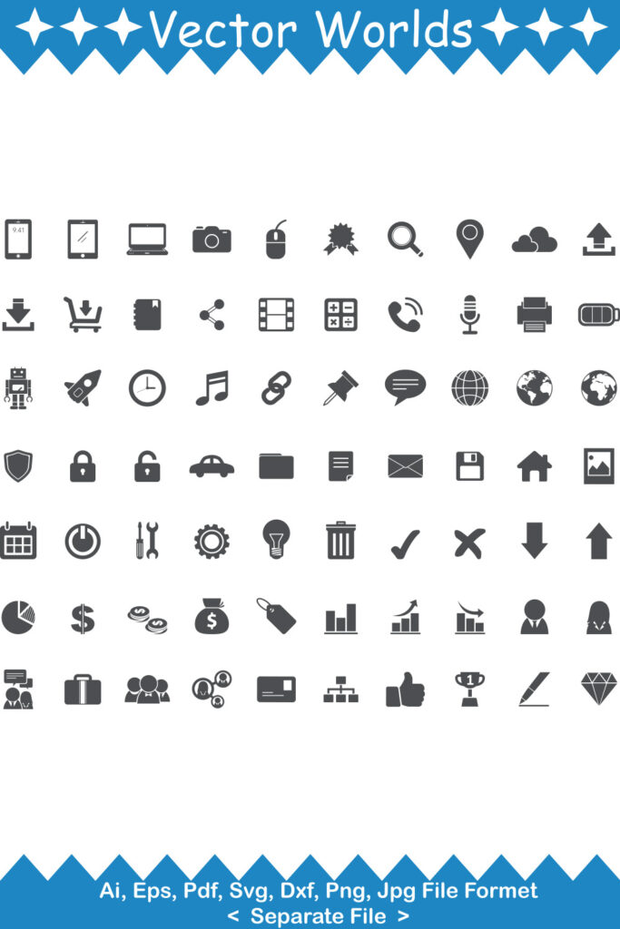 Symbol Icon SVG Vector Design - MasterBundles