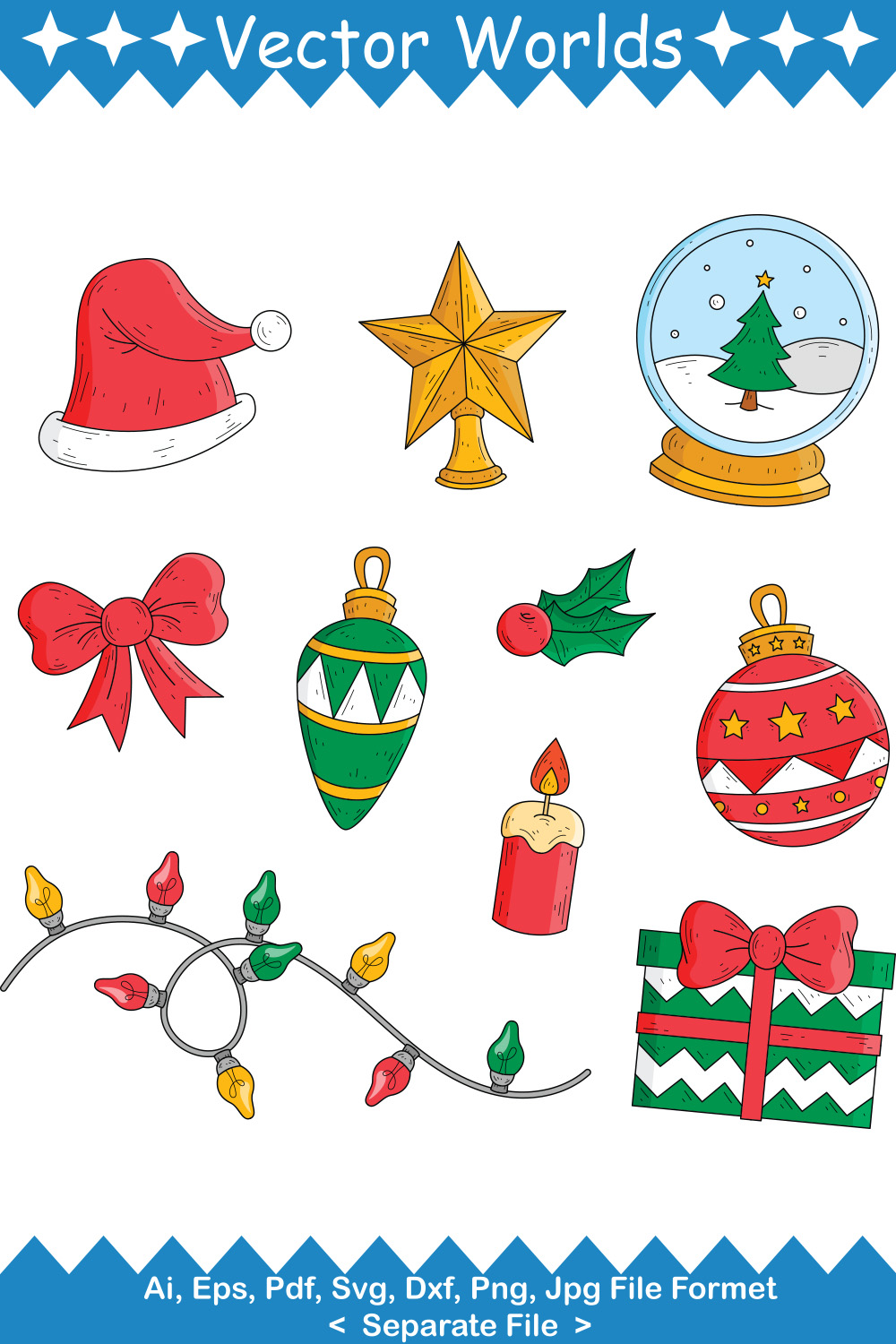 ORTHODOX CHRISTMAS SVG Vector Design pinterest preview image.