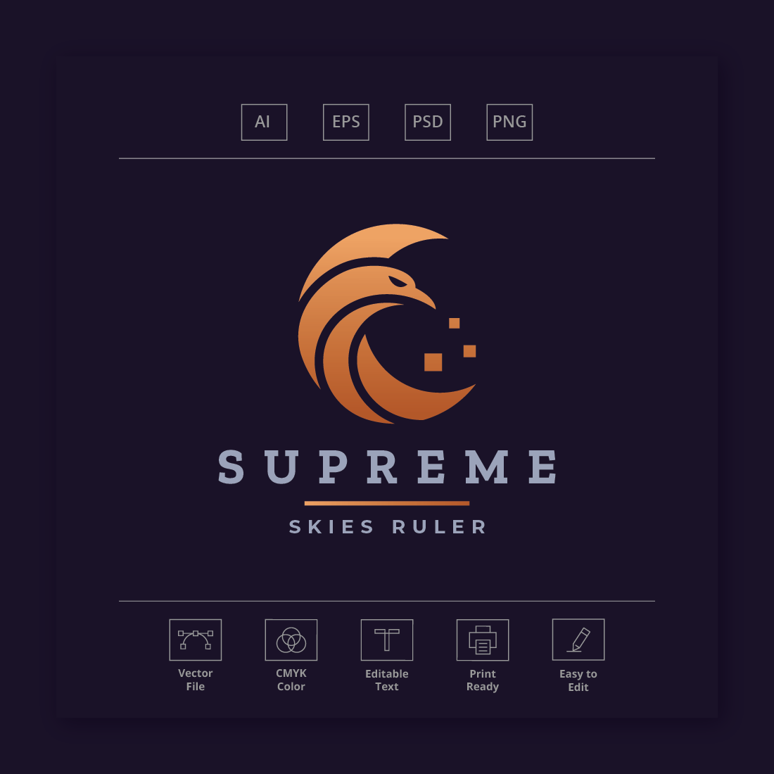 Supreme Eagle Logo preview image.