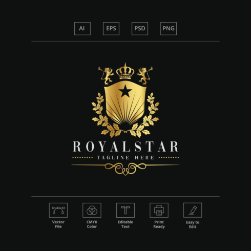 Royalty Star Logo cover image.