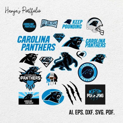 Carolina Panthers Vector logo Svg cover image.