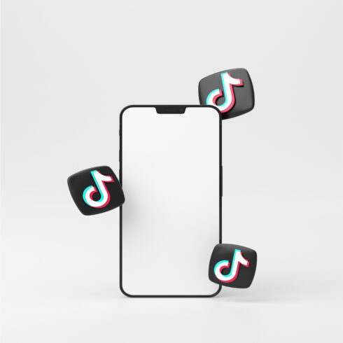 Social media phone mockup design cover image.