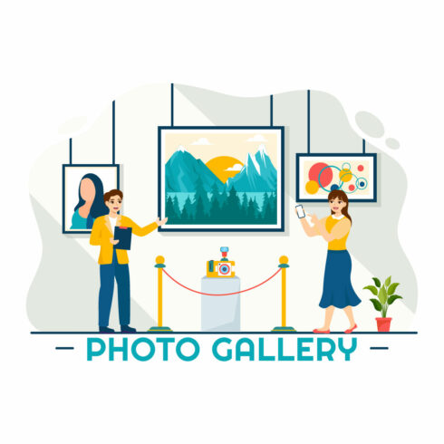 10 Photo Gallery Illustration cover image.