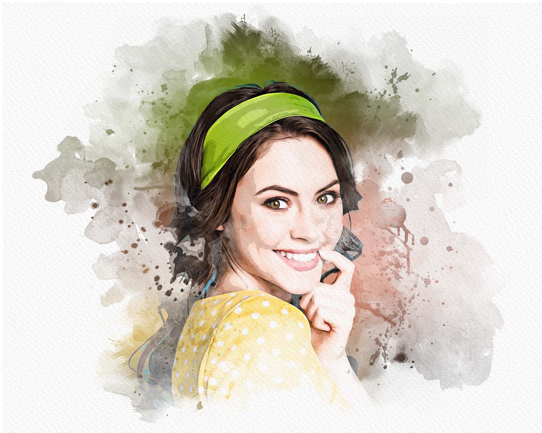 portrait of person with watercolor effect mock up 01 a 492