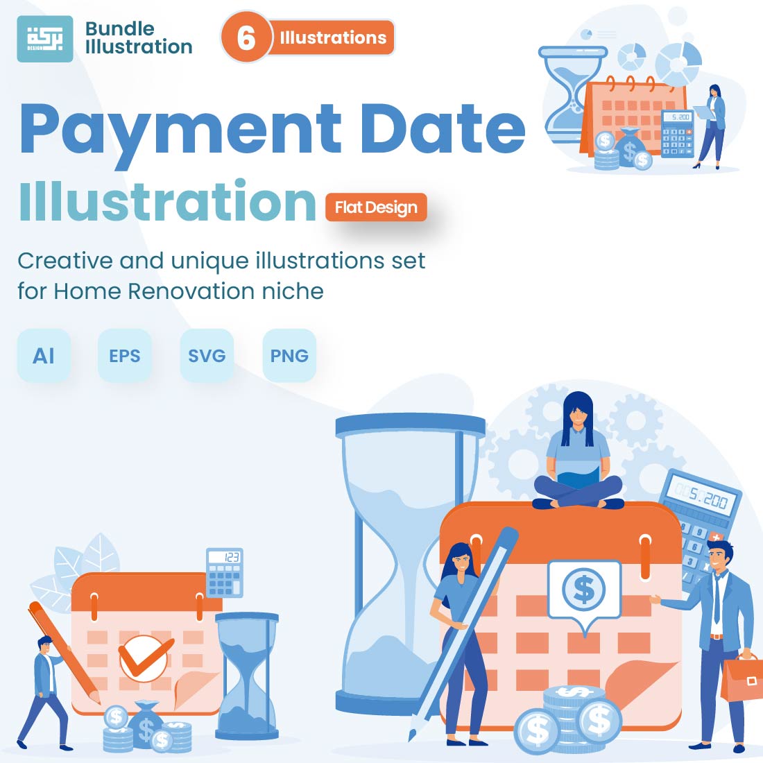 Pay Date Strategy Illustration Design cover image.