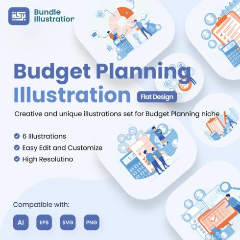 Illustration Design for the Use of Budget Planning cover image.