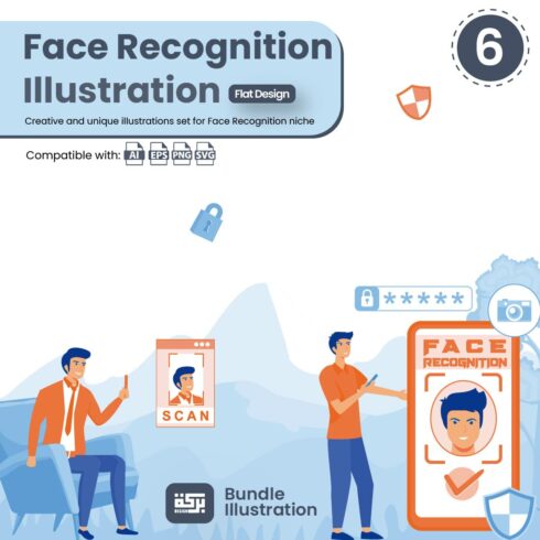 Illustration Design for the Use of Face Recognition cover image.