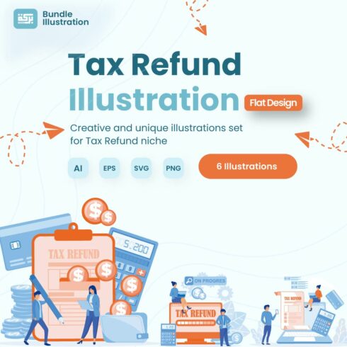 Illustration Design Tax Refund cover image.