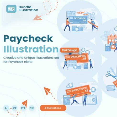 Illustration Design Paycheck cover image.