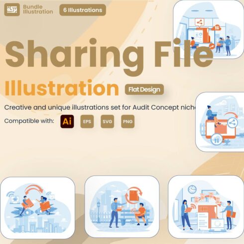 Illustration of Sharing File cover image.
