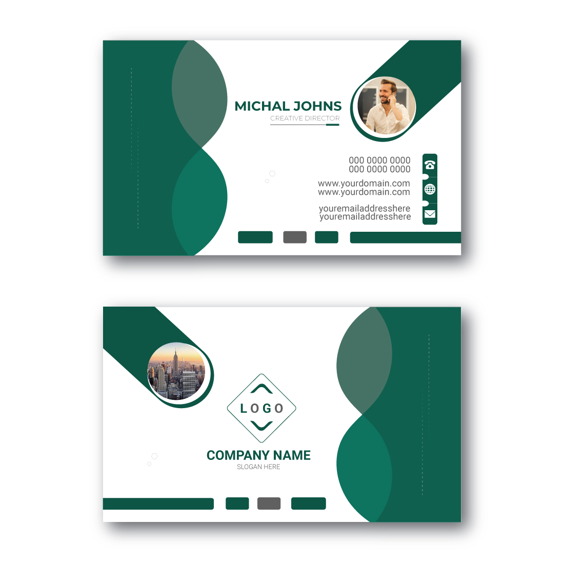 Corporate Business Card Design cover image.