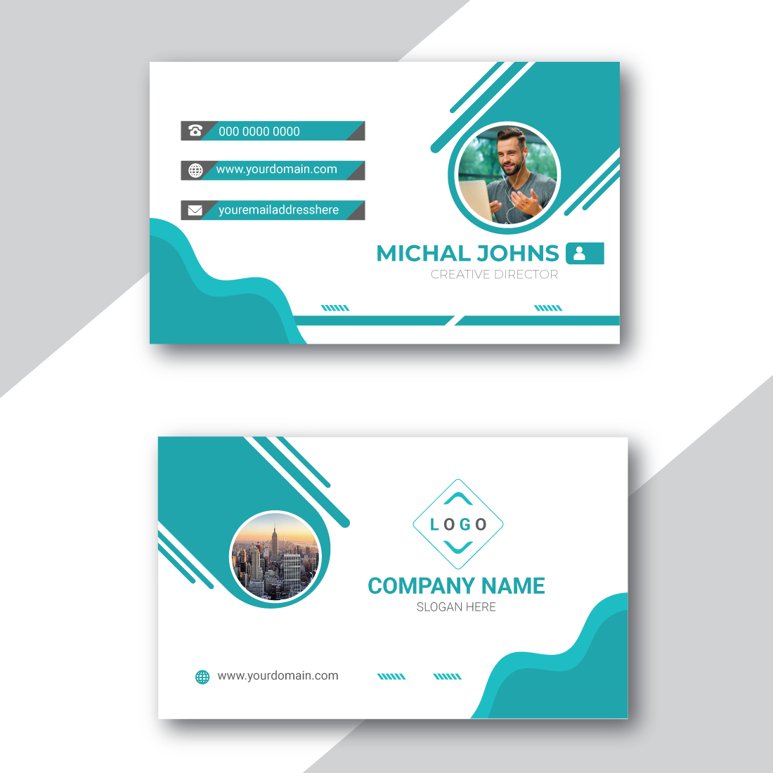 Business Card Design preview image.