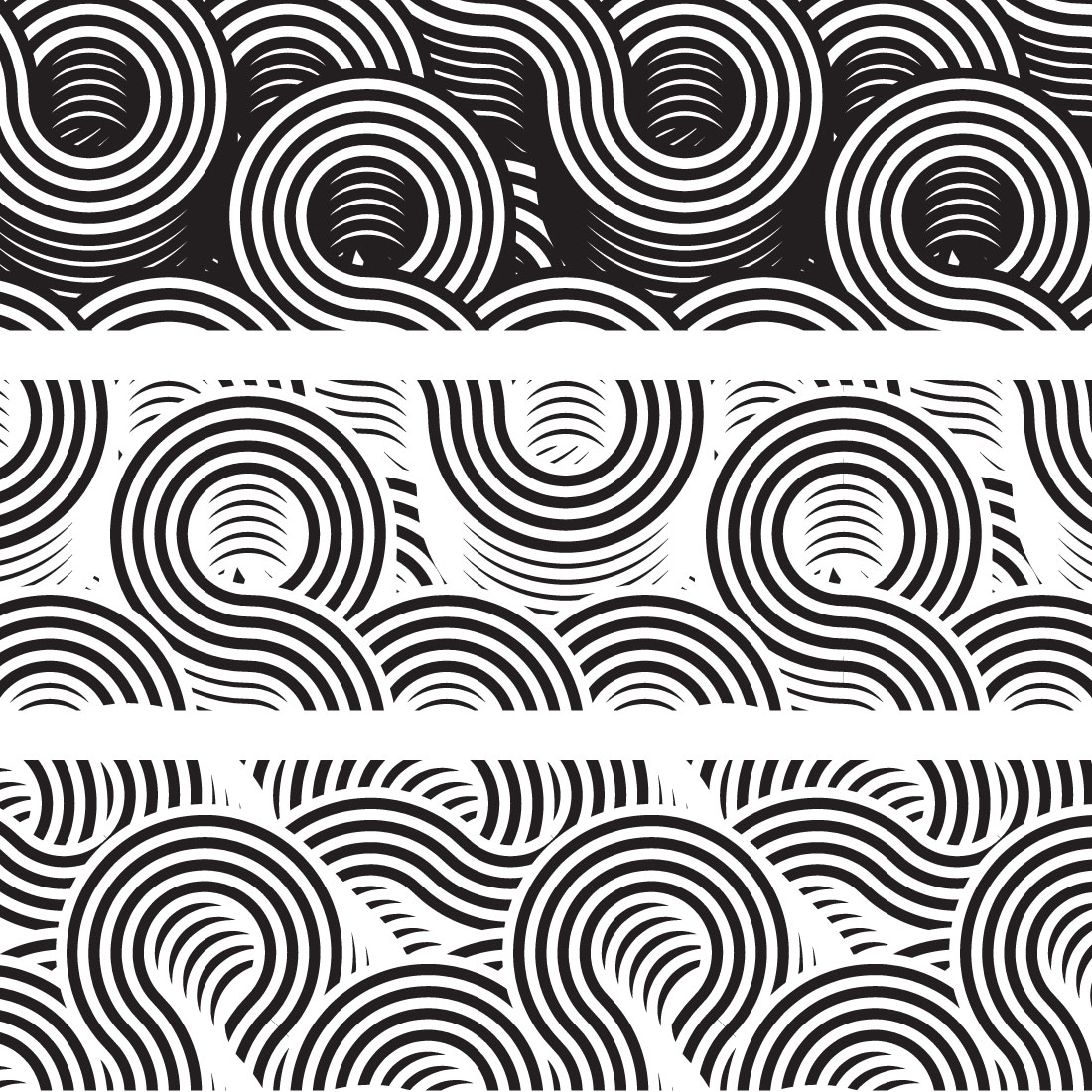Retro Lines Abstract Patterns preview image.