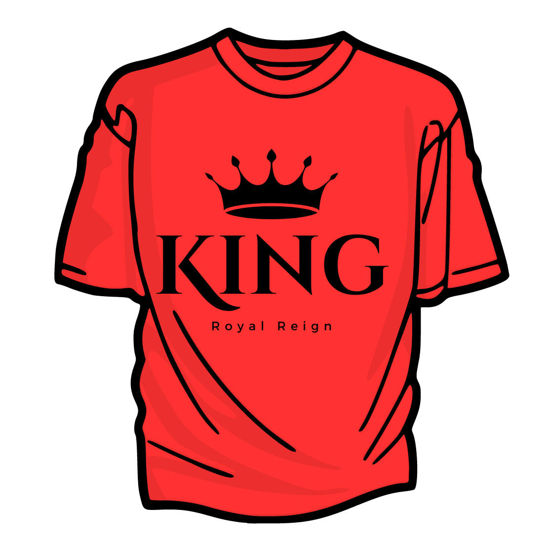 Royal Exquisite Emblem T-Shirts Design cover image.
