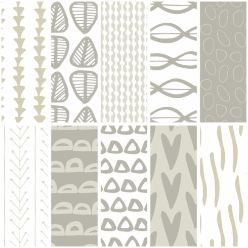 Scandinavian Patterns Set of 40 cover image.