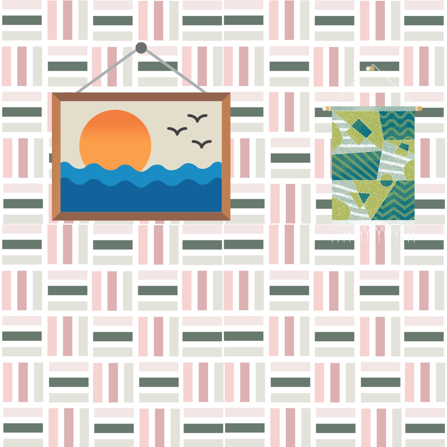 "Seamless Patterns: Elevate Your Designs with Endless Possibilities" pinterest preview image.