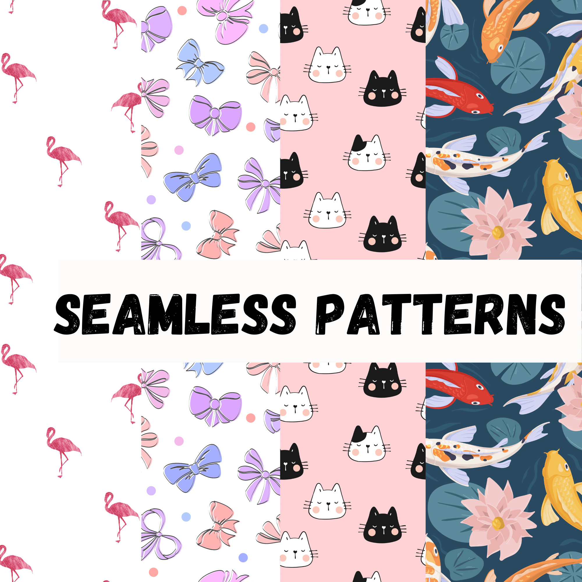Seamless Patterns: Elevate Your Designs with Endless Possibilities cover image.