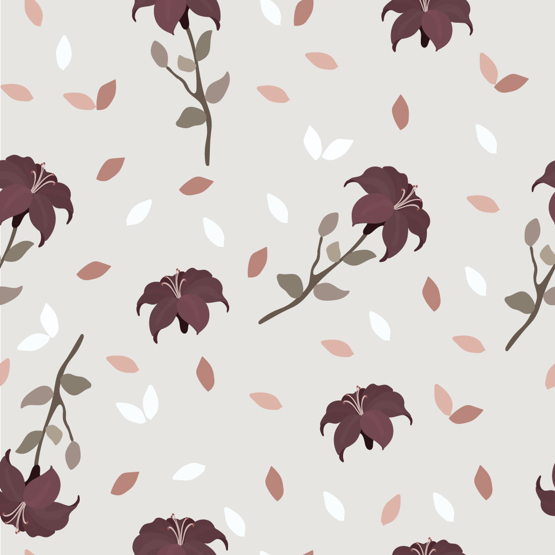 Shoeblackplant Seamless Pattern preview image.