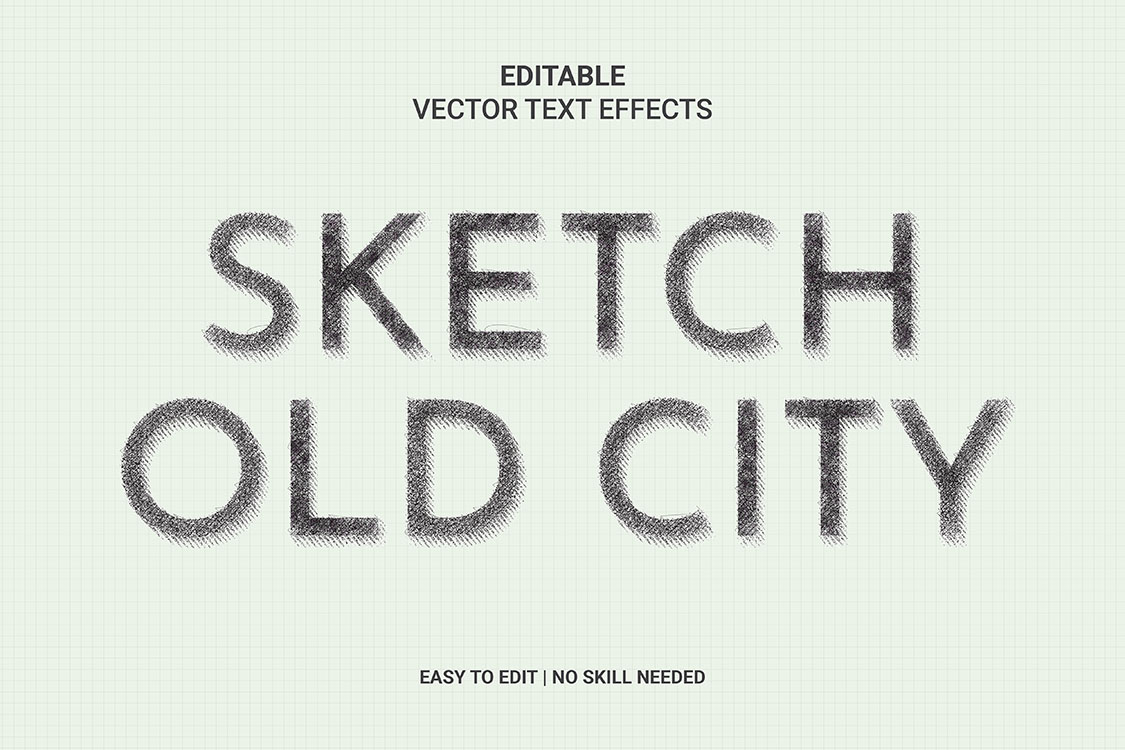 sketch text effects 10 748