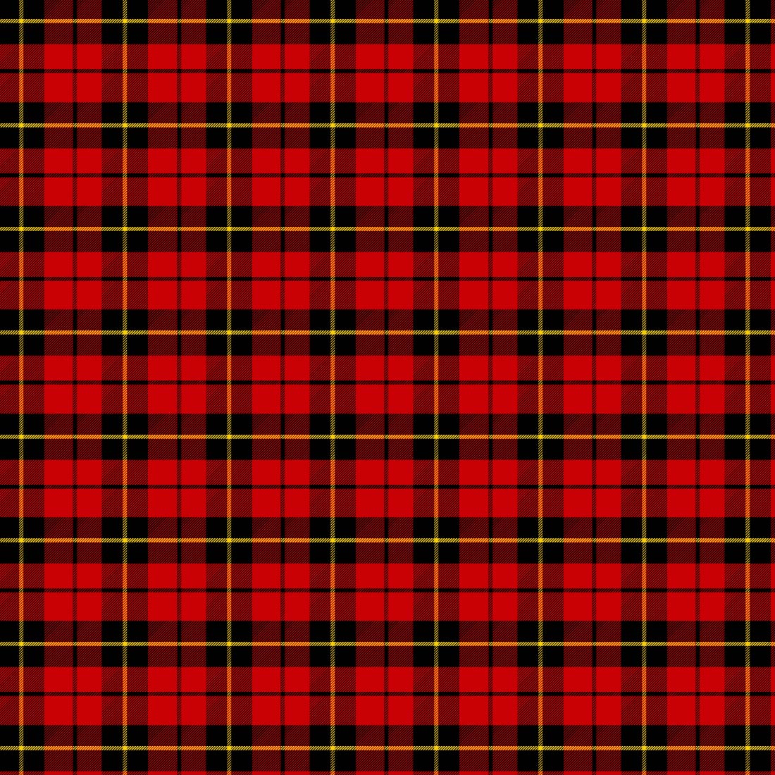 Red Color Tartan Plaid Clan Wallace Design Pattern for Fabrics, Textiles and Backgrounds preview image.