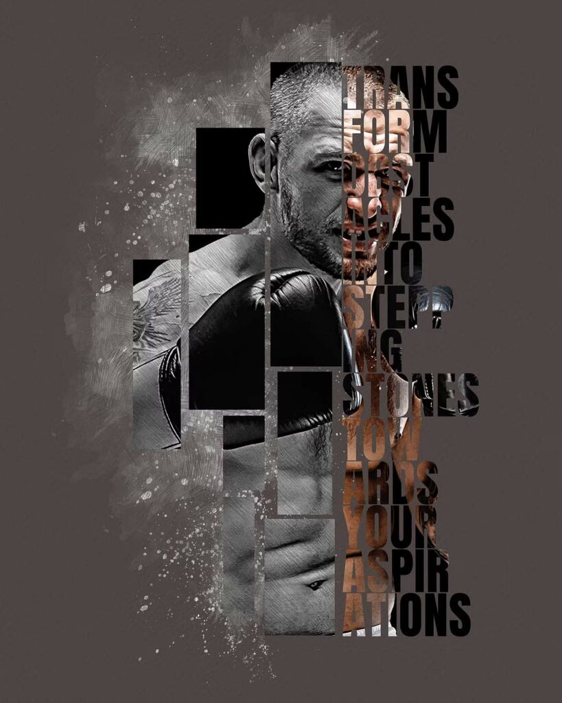 Text Portrait Photo Effect - MasterBundles