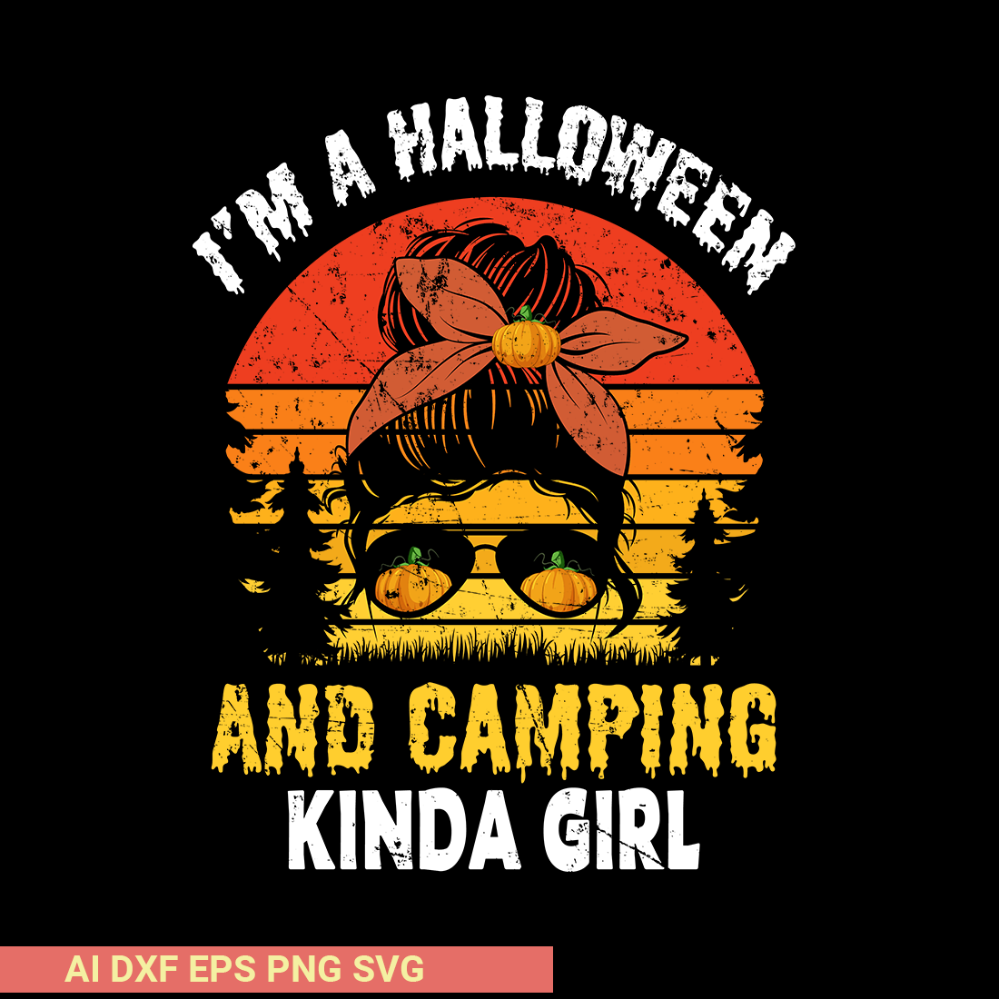 Halloween Girl – Halloween Camping Queen Of Halloween Svg cover image.