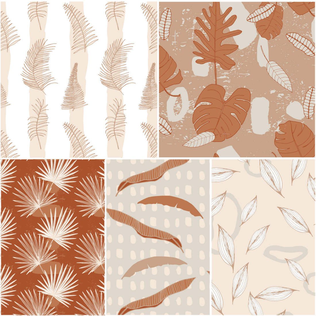 Tropical Jungle Patterns preview image.