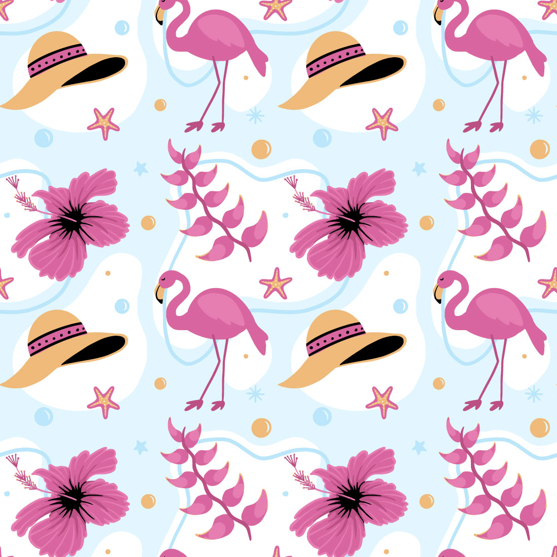 Tropical Seamless Pattern cover image.