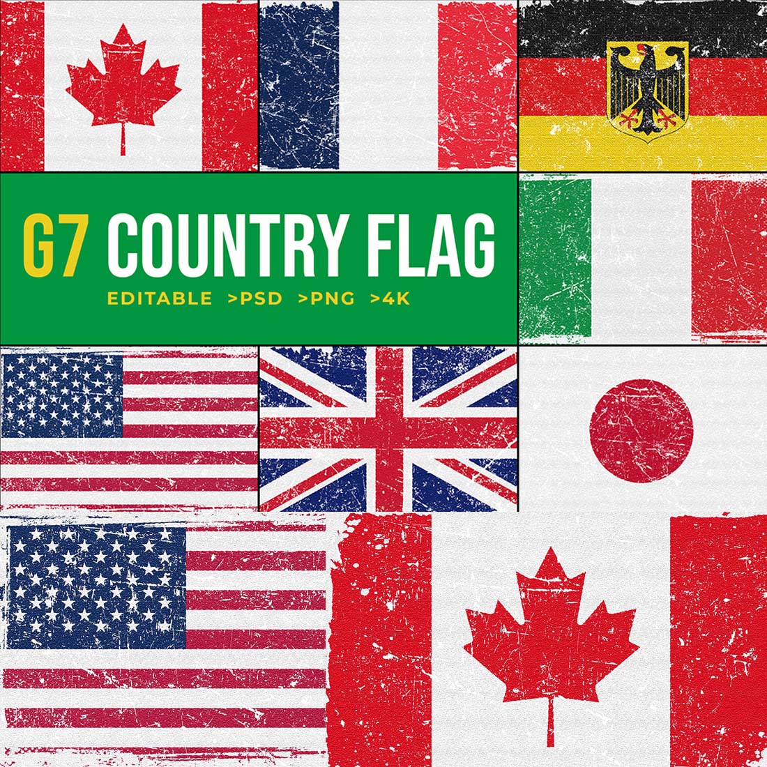 G7 An Informal World's Flag Design cover image.