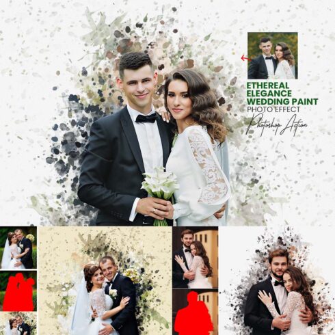 Ethereal Elegance Wedding Paint cover image.
