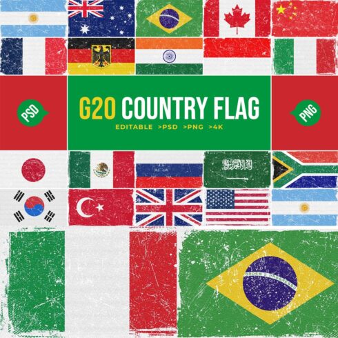 G20 All Country Flag cover image.