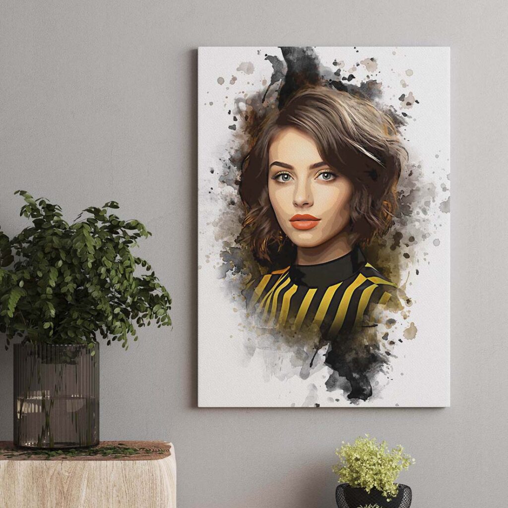 Watercolor Serene Splashes Photo Masterbundles