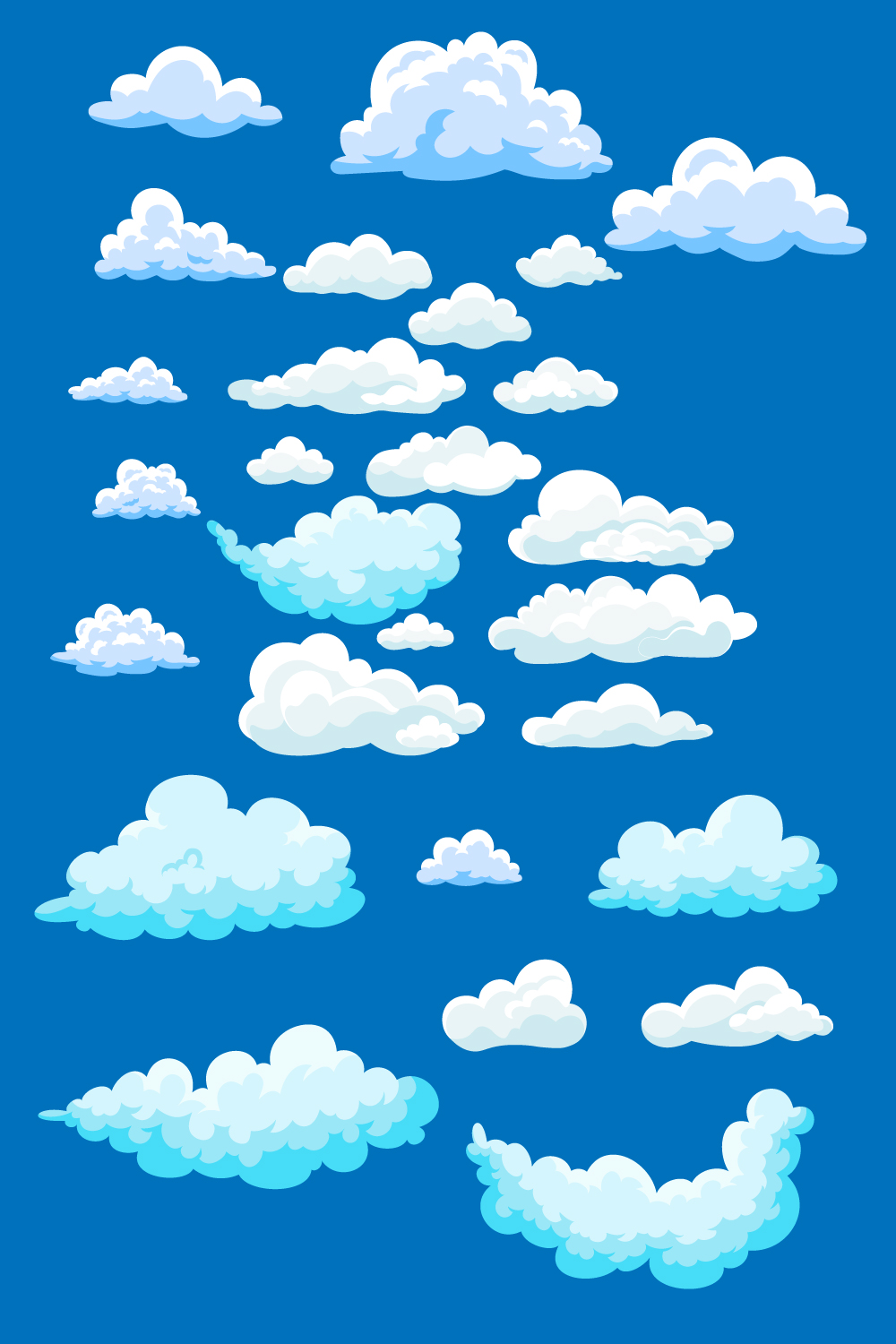 vector illustration cloud pinterest preview image.