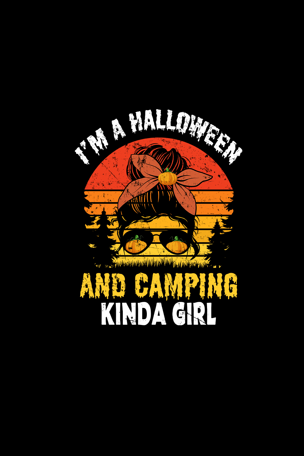 Halloween Girl – Halloween Camping Queen Of Halloween Svg pinterest preview image.