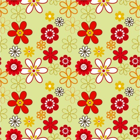 Elegant Seamless and Transparent Floral Pattern cover image.