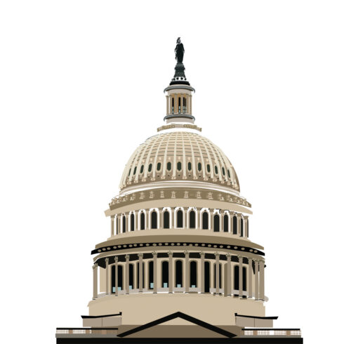 This is a illustration of USA CAPITOL DOME cover image.