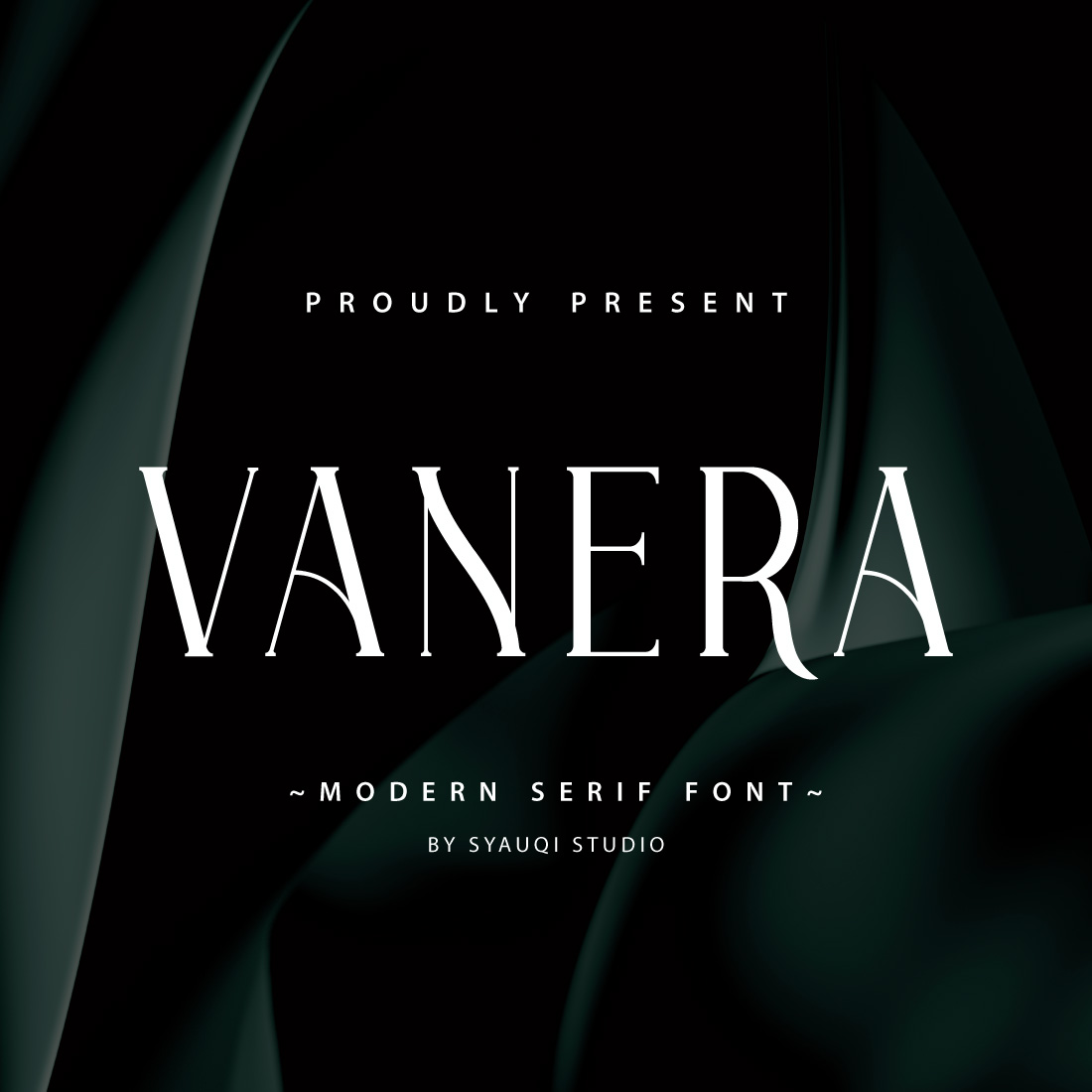 Vanera - Modern Serif Font cover image.
