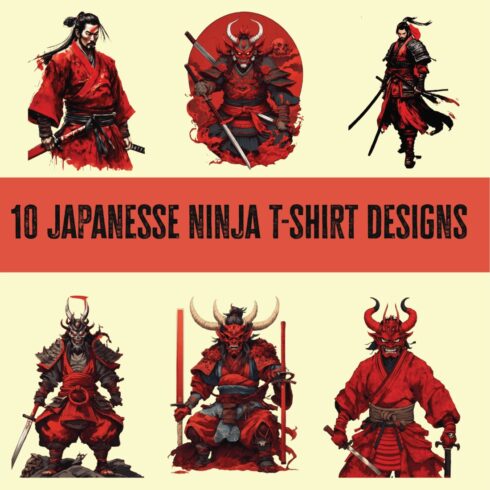 Samurai Graphic Bundle cover image.