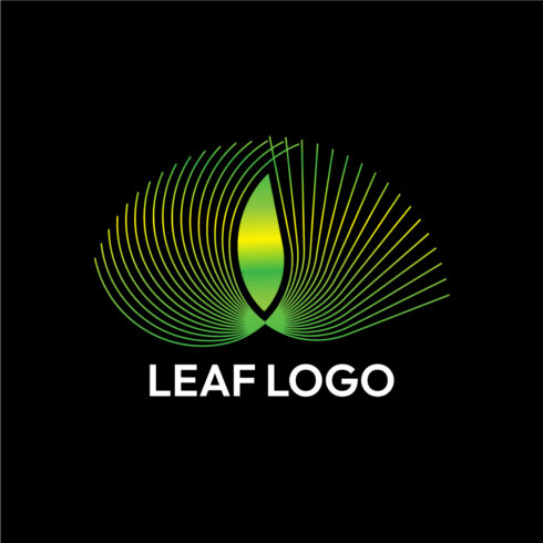 Elegant Line Art Leaf Logo Design Bundle cover image.