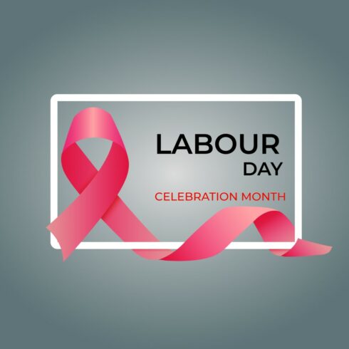 Care vector international workers beautiful labor day template design poster background cover image.