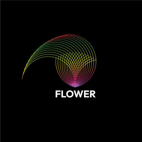 Elegant Line Art Flower Logo: Beauty & Fashion Design cover image.