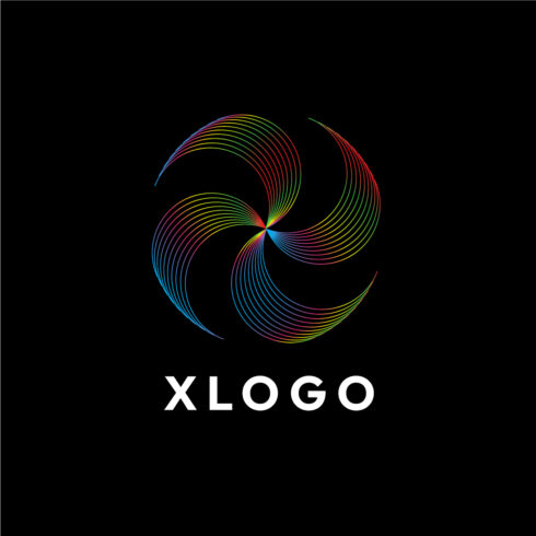 Elegant Line Art Letter X Circular Logo Design Bundle cover image.