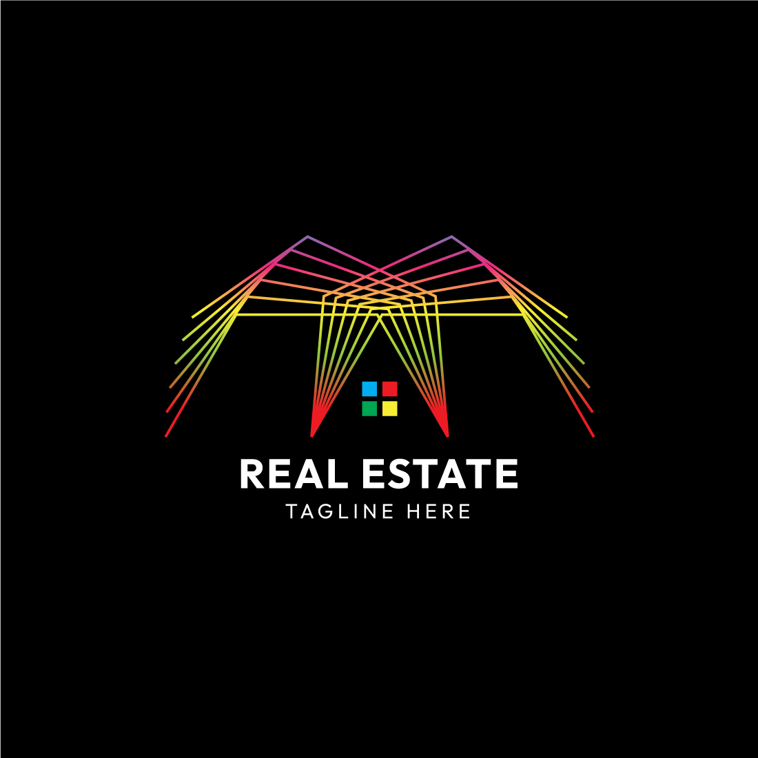 Elegant Real Estate Line Art Logo Design: Boost Your Brand with Timeless Sophistication cover image.