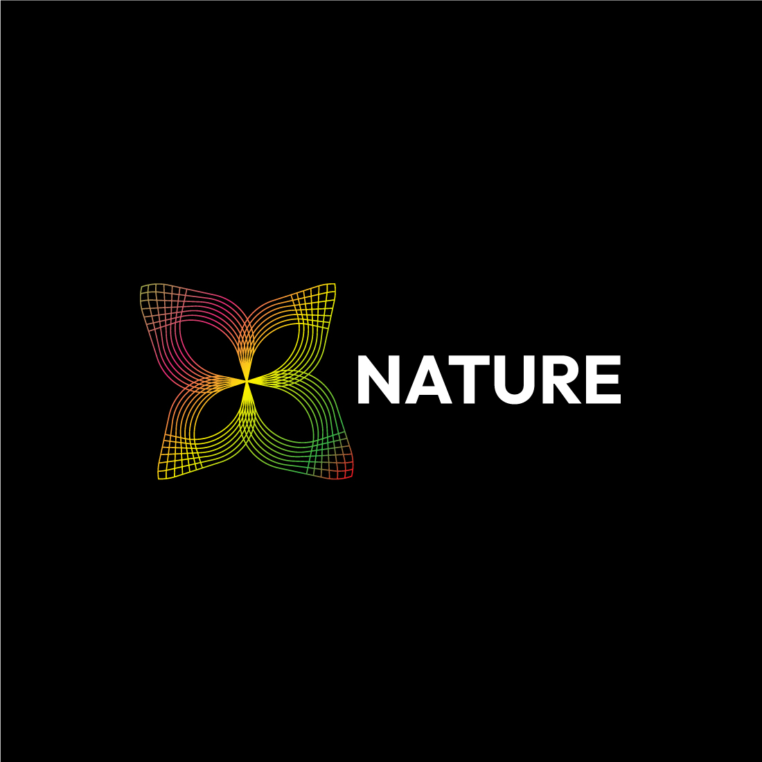 Line Art Nature, Food, and Leaf Logo Designs Bundle preview image.
