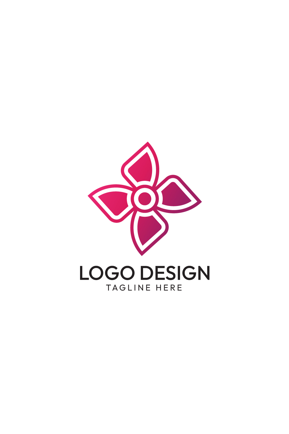 Professional Logo Design Bundles for Your Brand pinterest preview image.